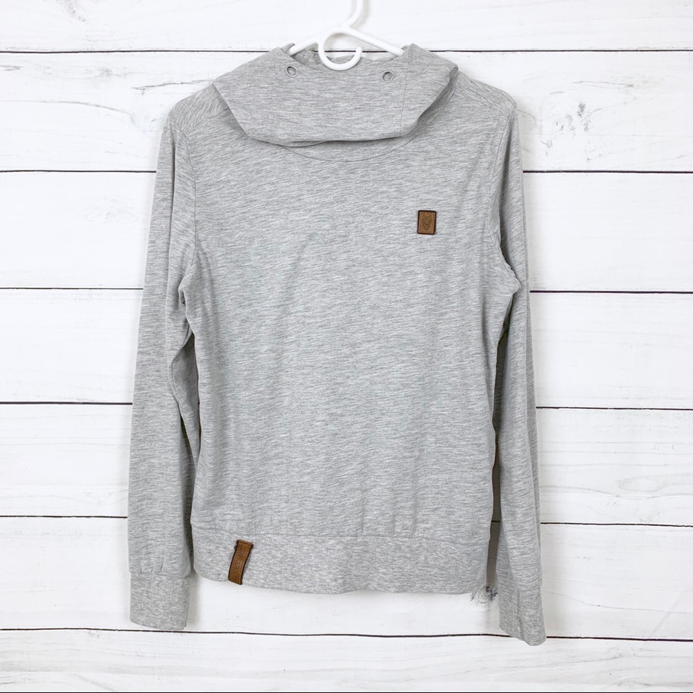 Naketano Diese Nusse VI Grey Melange Hoodie